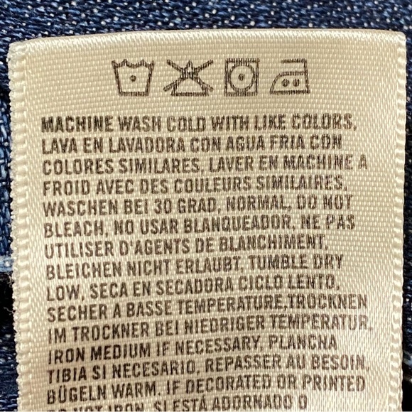 Citizens of Humanity Evans Jeans 40x29 Blue Straight Distressed Made in USA - Picture 7 of 8